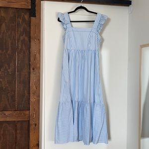Gal Meets Glam Jasmine Dress in blue in size 6p
